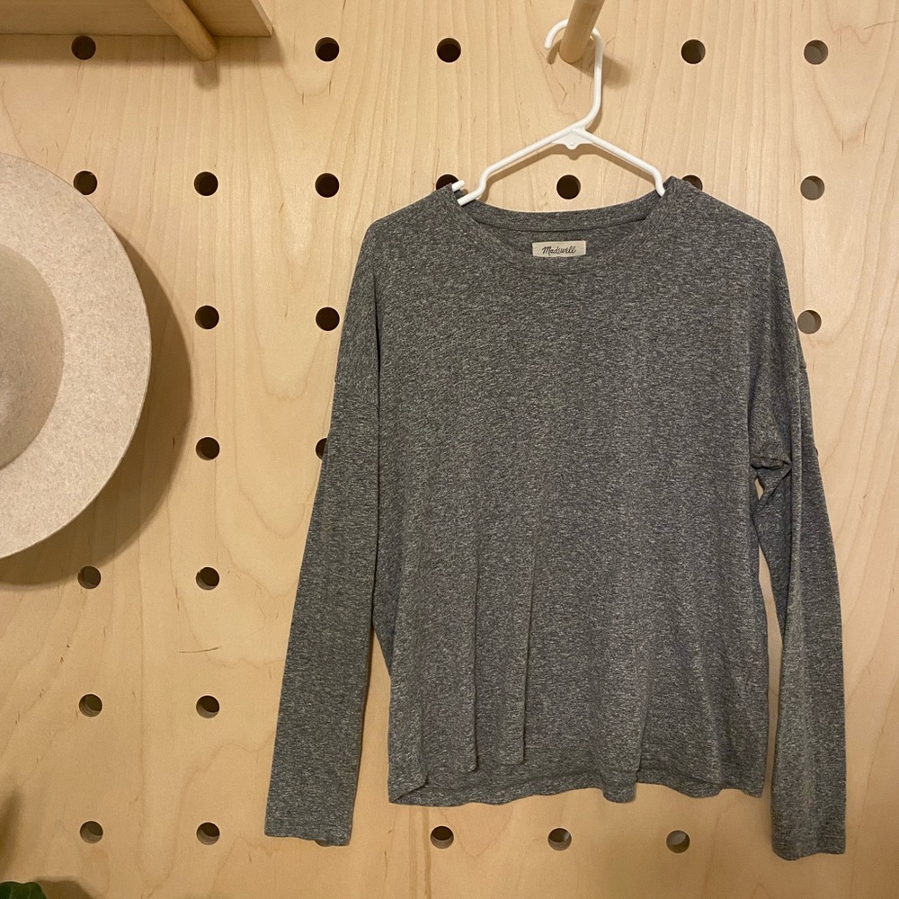 Madewell Gray Long Sleeve